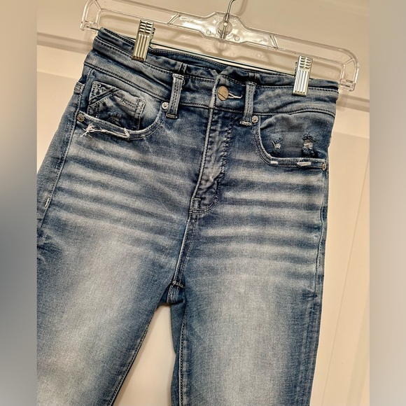 Buckle Black Fit No. 35 Skinny Jeans – Size 25 – Distressed Blue - Picture 4 of 8